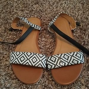Chevron Sandals